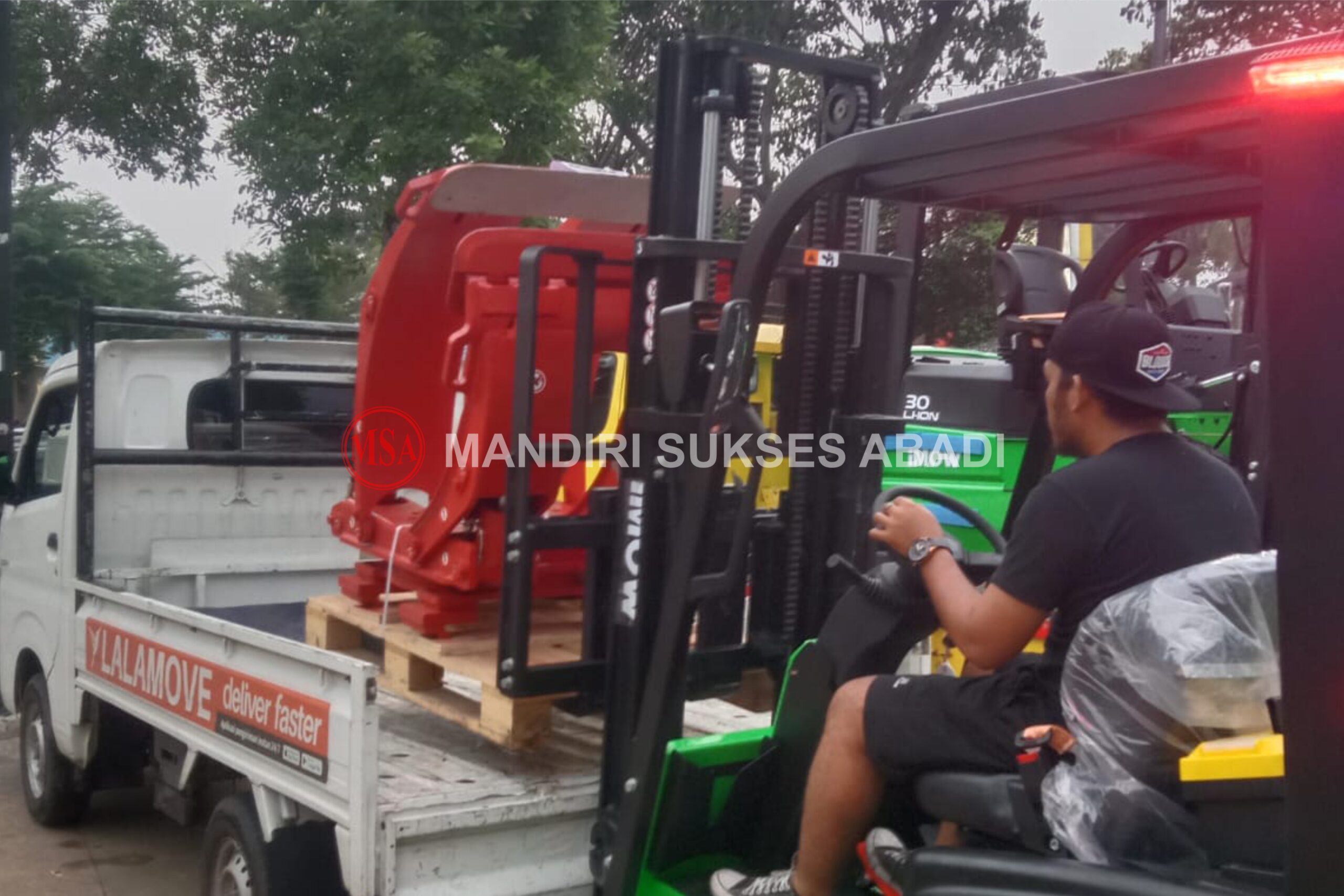 rental forklift tangerang legok