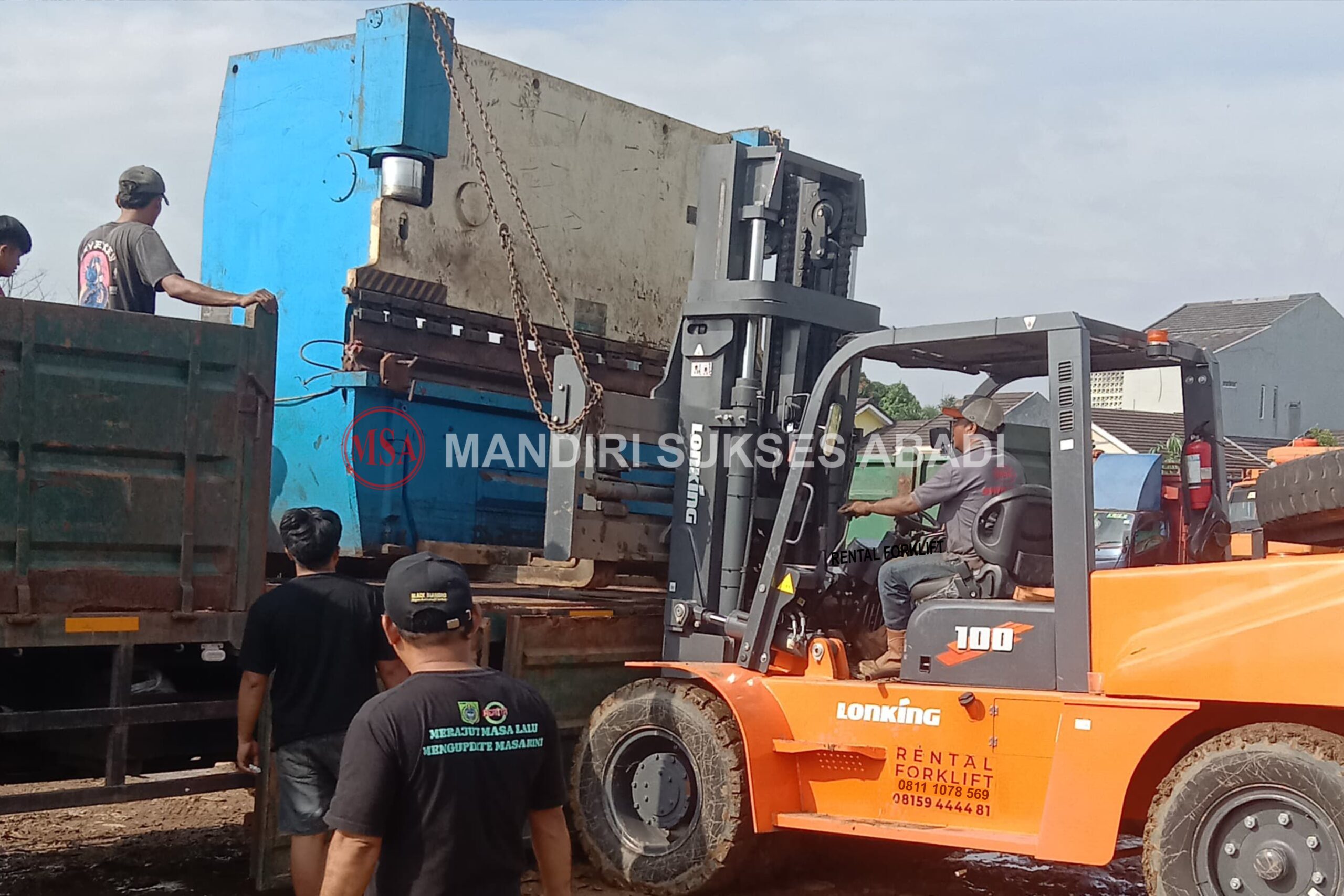 rental forklift tangerang legok