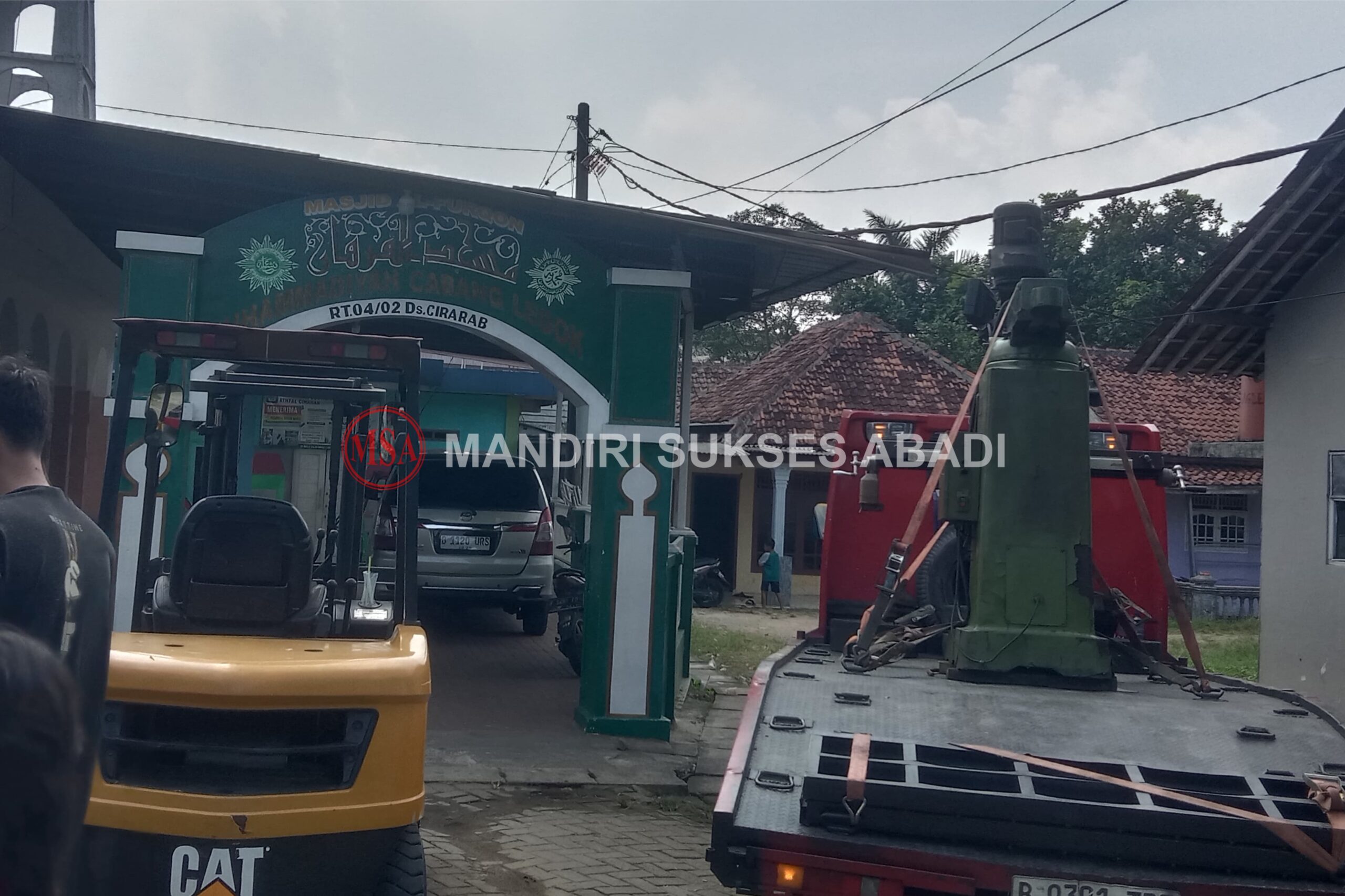 rental forklift tangerang legok